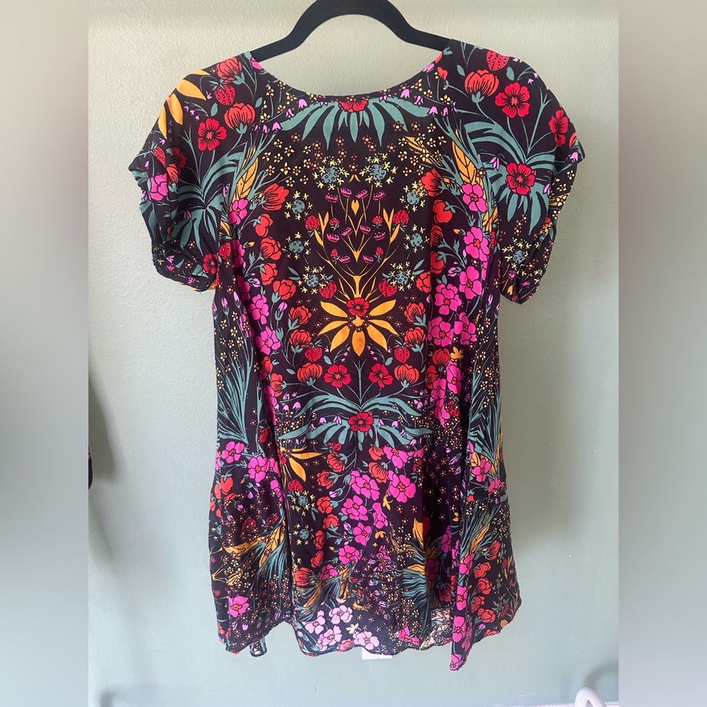 Free People Strawberry Fields Mini Dress